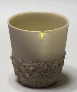 Tasse Kintsugi en porcelaine