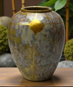 Vase Kintsugi : Renaissance minérale