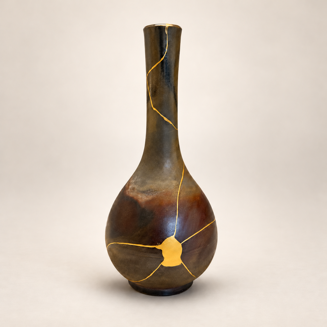 vase bizen kintsugi 1 | Kintsugi by Myriam GREFF